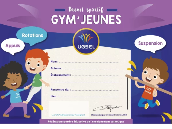 Brevet sportif - Gym'Jeunes