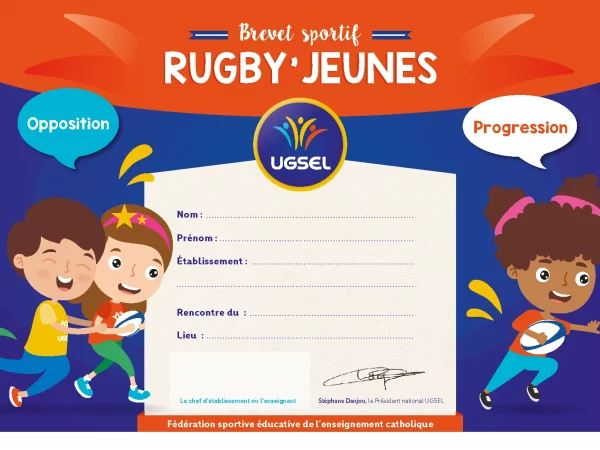 Brevet sportif - Rugby'Jeunes