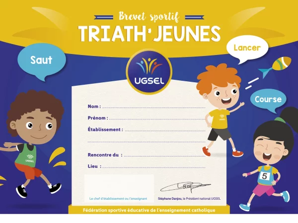 Brevet sportif - Triath'Jeunes
